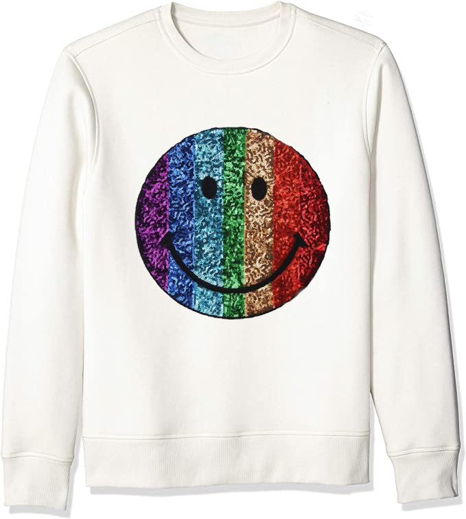 Rainbow Smile Crewneck Sweatshirt