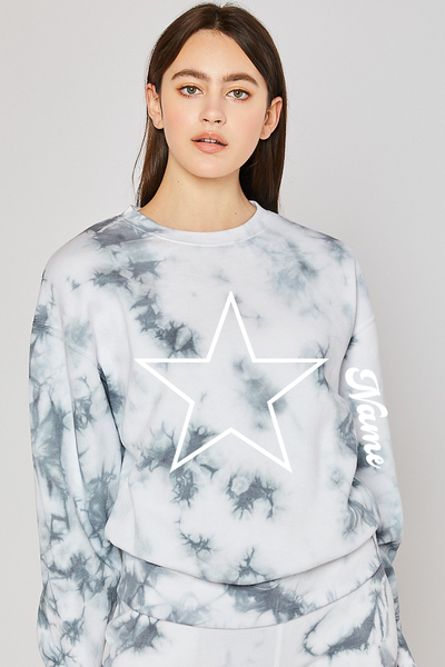 In The Clouds Hand Dyed Crewneck Sweatshirt