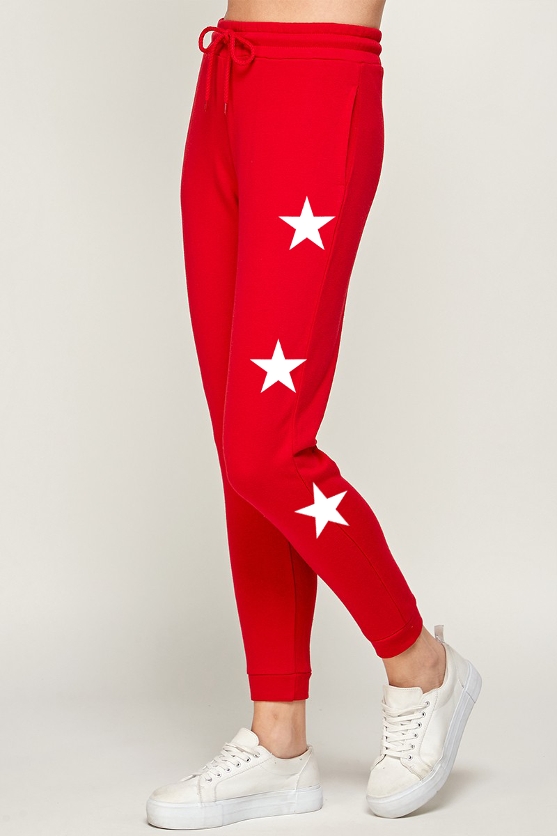 Star of The Game Red Sweatpants