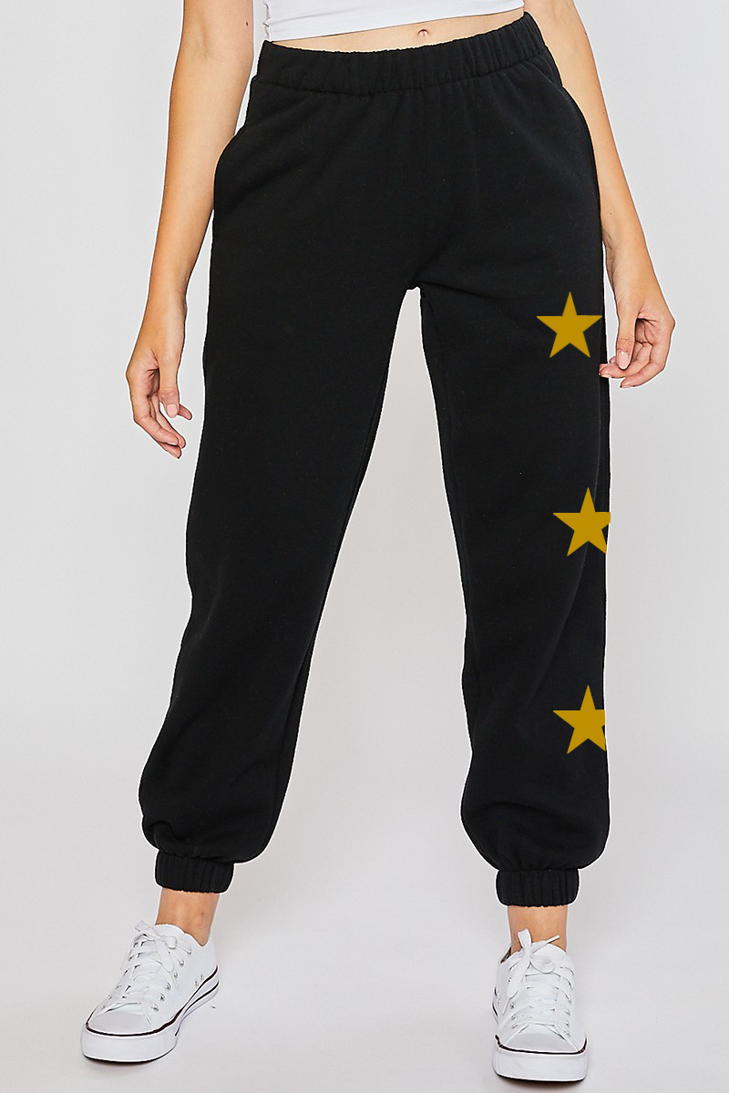 Star of The Game Black Sweatpants