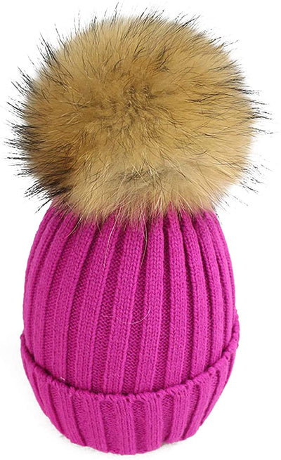 Custom Hot Pink Beanie