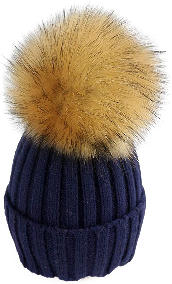 Custom Navy Beanie
