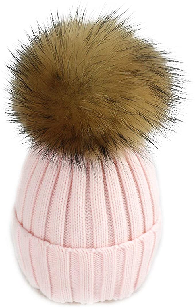 Custom Light Pink Beanie