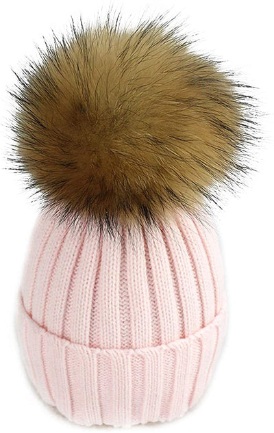 Custom Light Pink Beanie