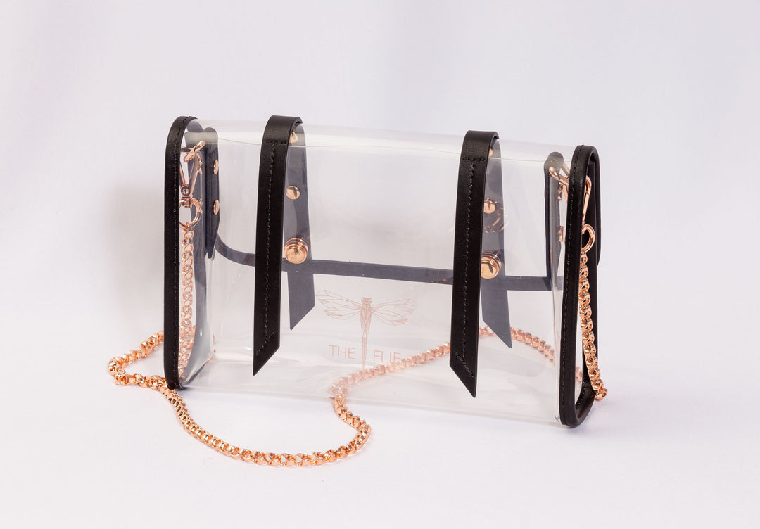 The Convertible Concert Clutch Black