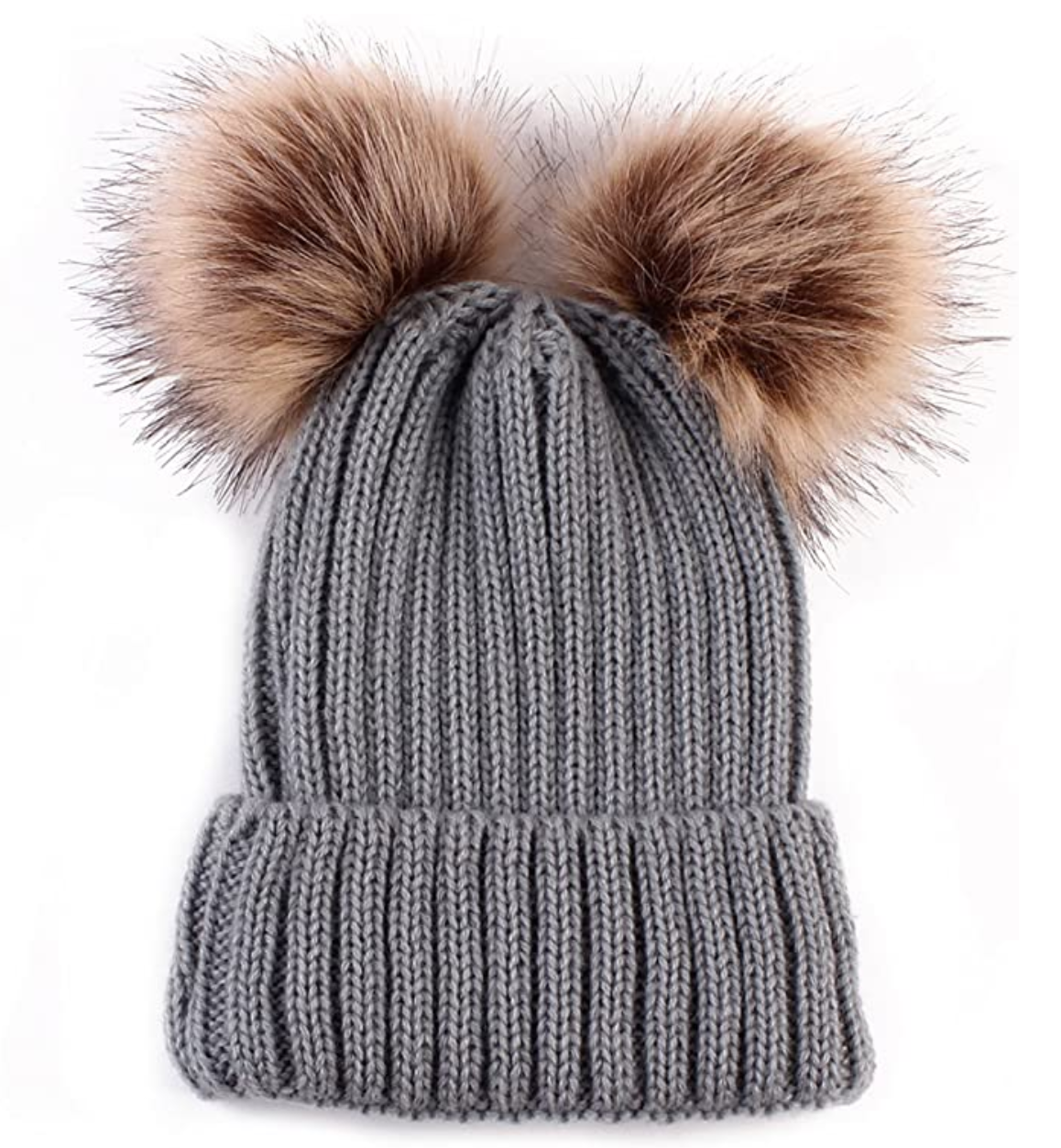Kids Custom Grey Beanie