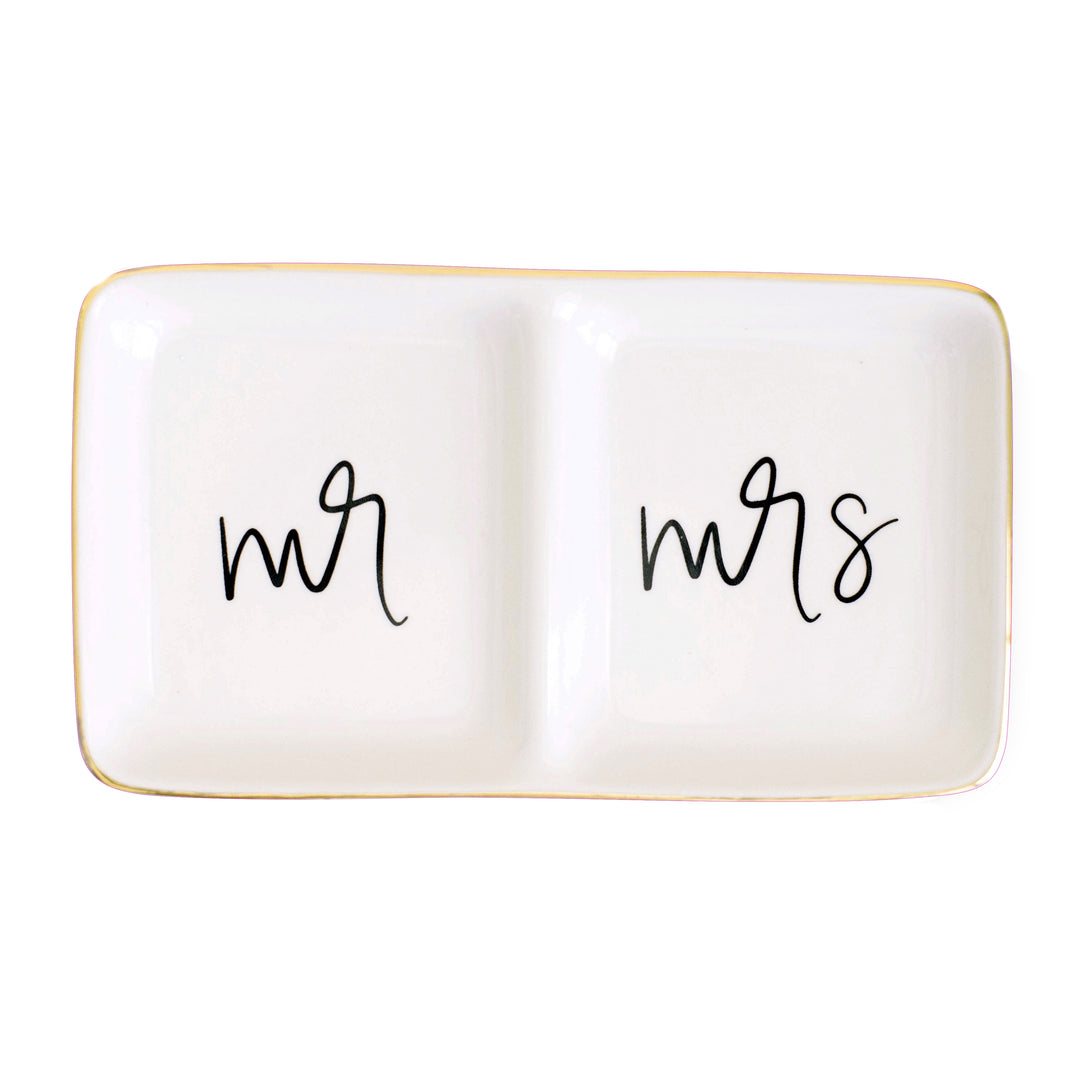 Mr. & Mrs. Ring Dish