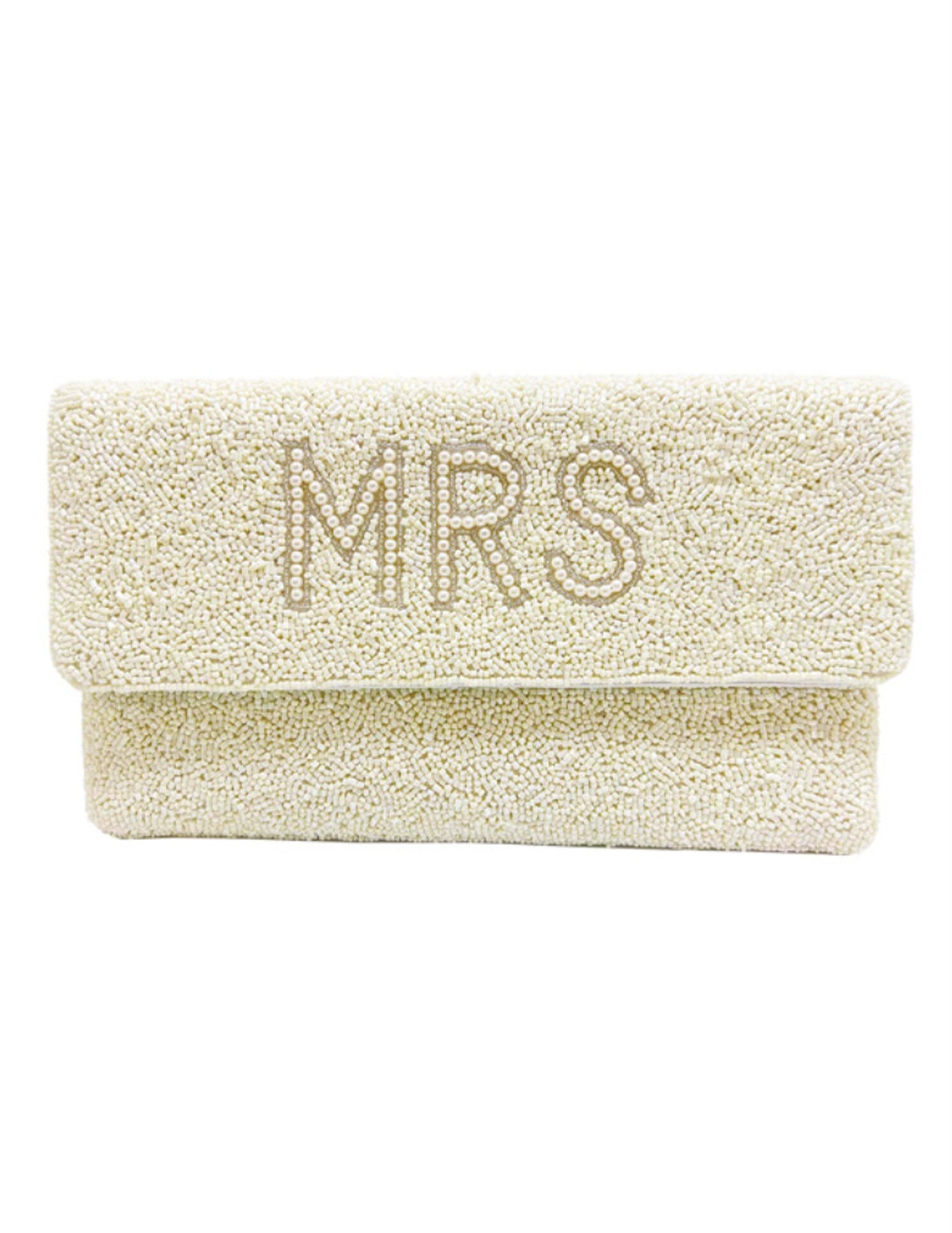 Mrs. Pearl Beaded Clutch